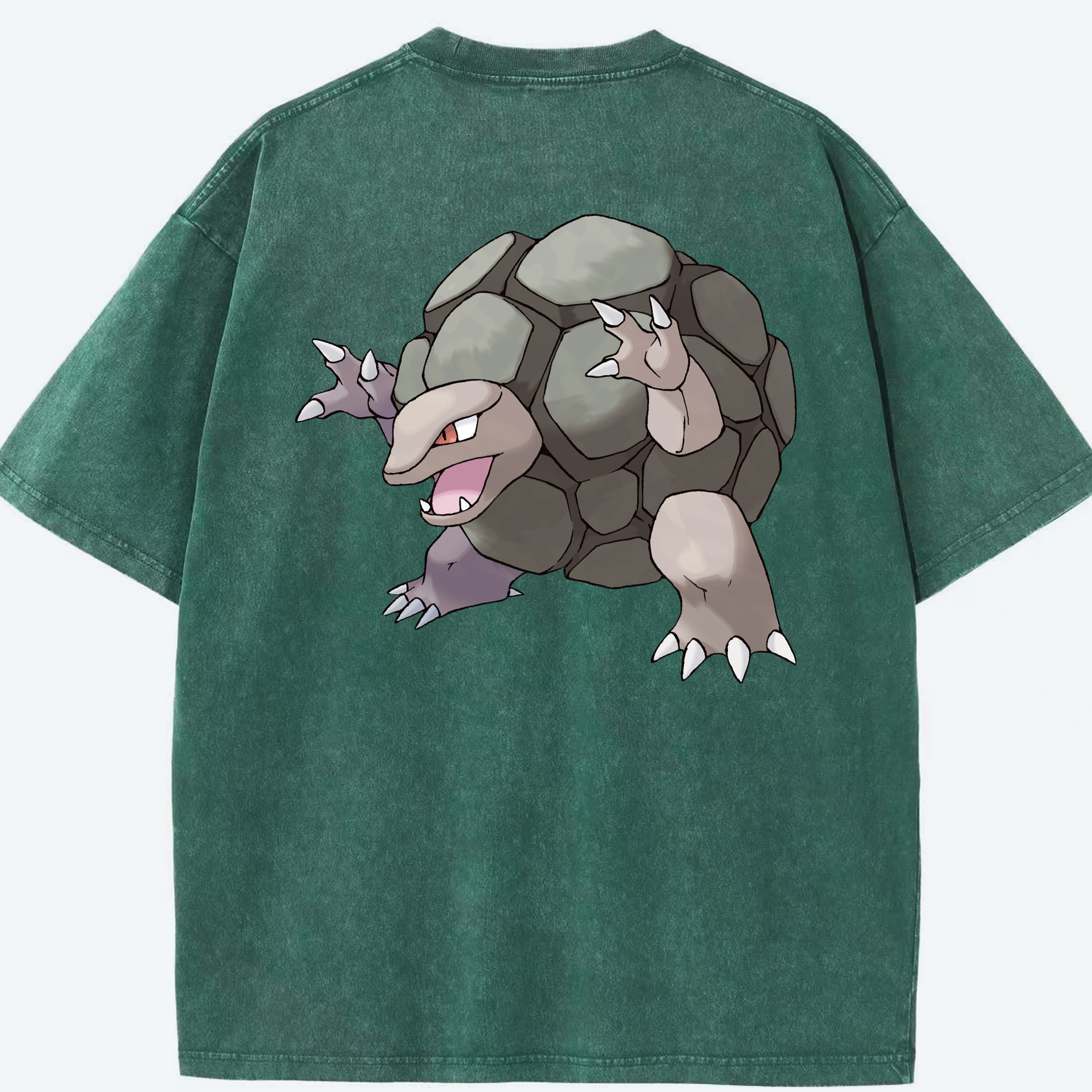 （画像用） ポケットモンスター Pokémon 綿100% ヴィンテージ風 半袖Tシャツ（背面プリント）